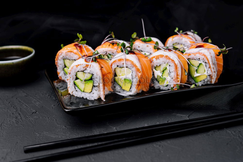 Similar – Image, Stock Photo tasty sushi Food Fish