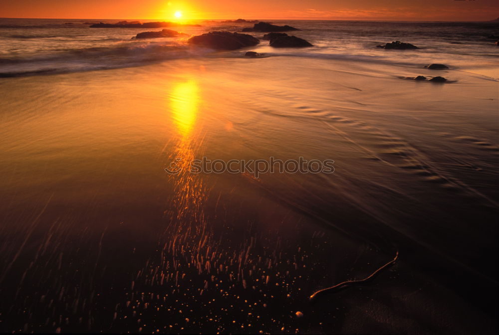 Similar – Liquid Gold Ocean Waves