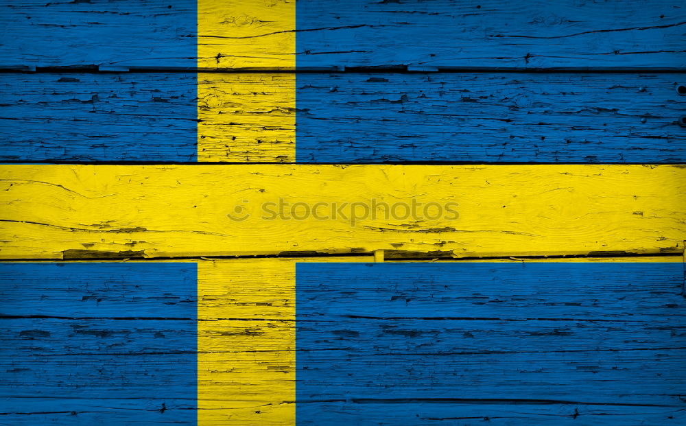 Similar – Image, Stock Photo Swedish Flag Summer