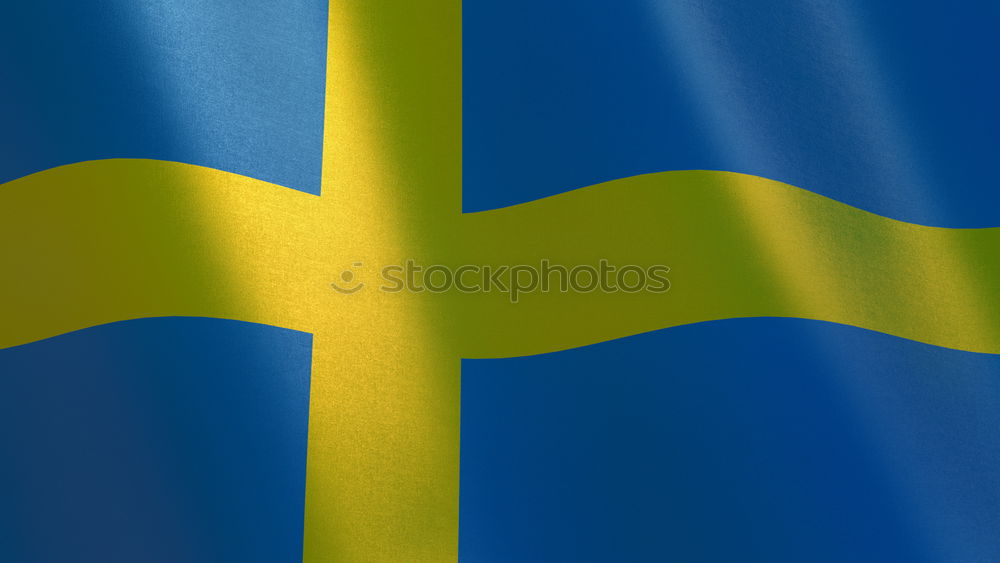 Similar – Image, Stock Photo Swedish Flag Summer