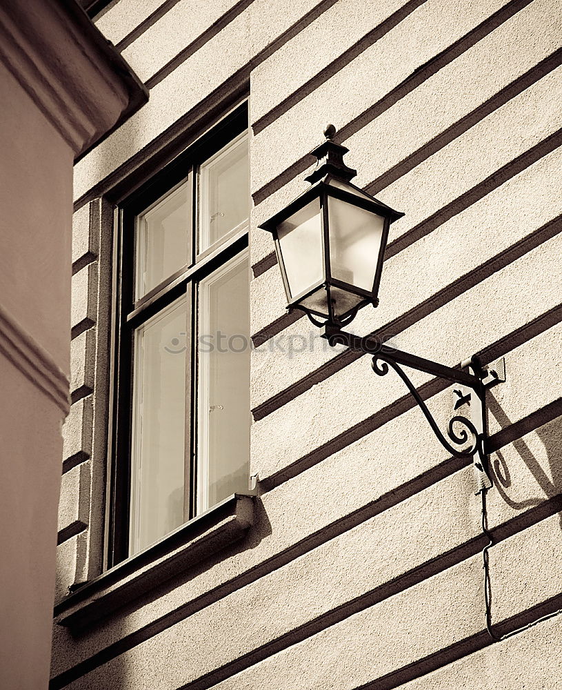 Similar – Image, Stock Photo Lamppost over house.