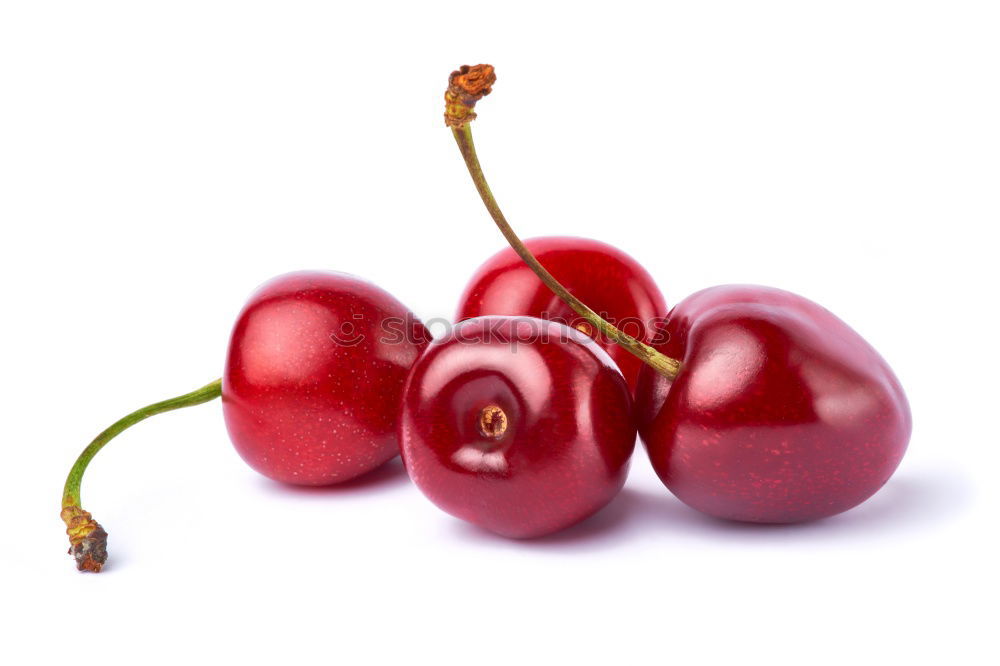 Similar – Image, Stock Photo Delicious cherries on a blue wooden table