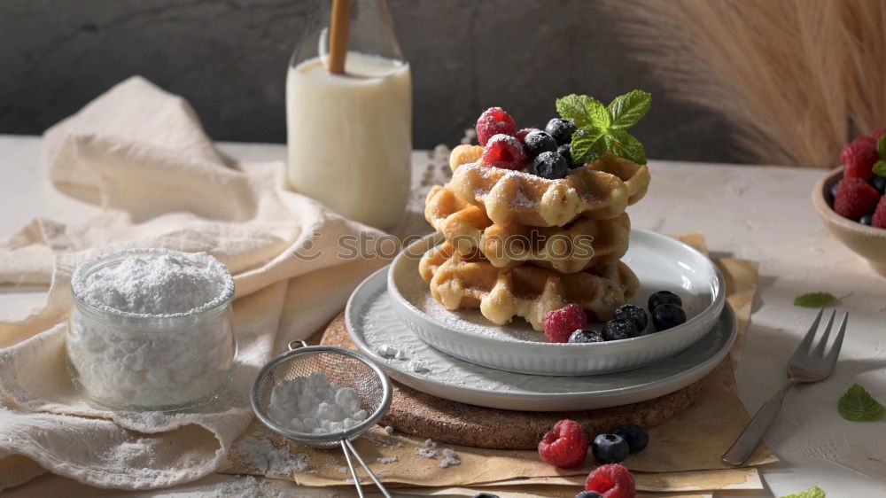 Similar – Image, Stock Photo pie with raspberries and apricots