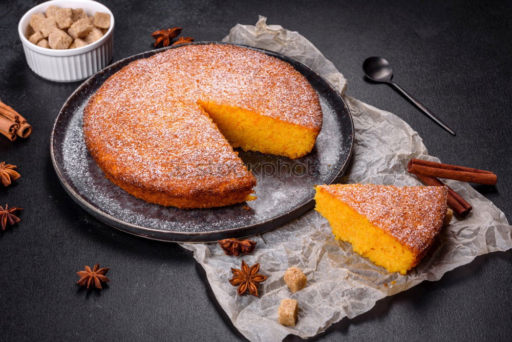 Similar – Image, Stock Photo apricot cake Cake Dessert