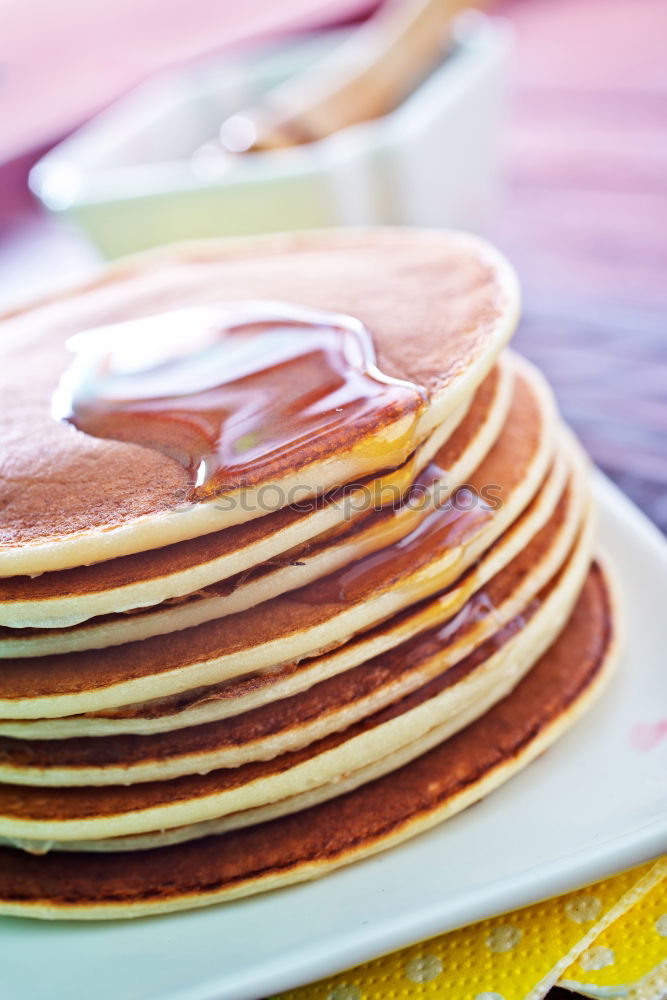 Similar – Image, Stock Photo #A# Good morning! Pancake breakfast :)