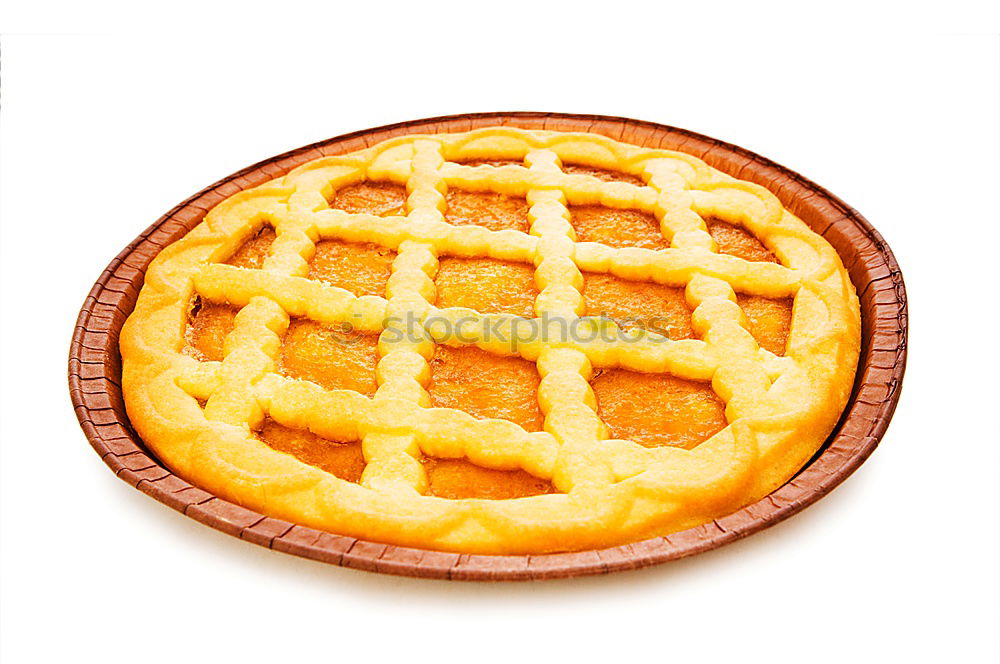 Similar – Image, Stock Photo baked whole round apple pie