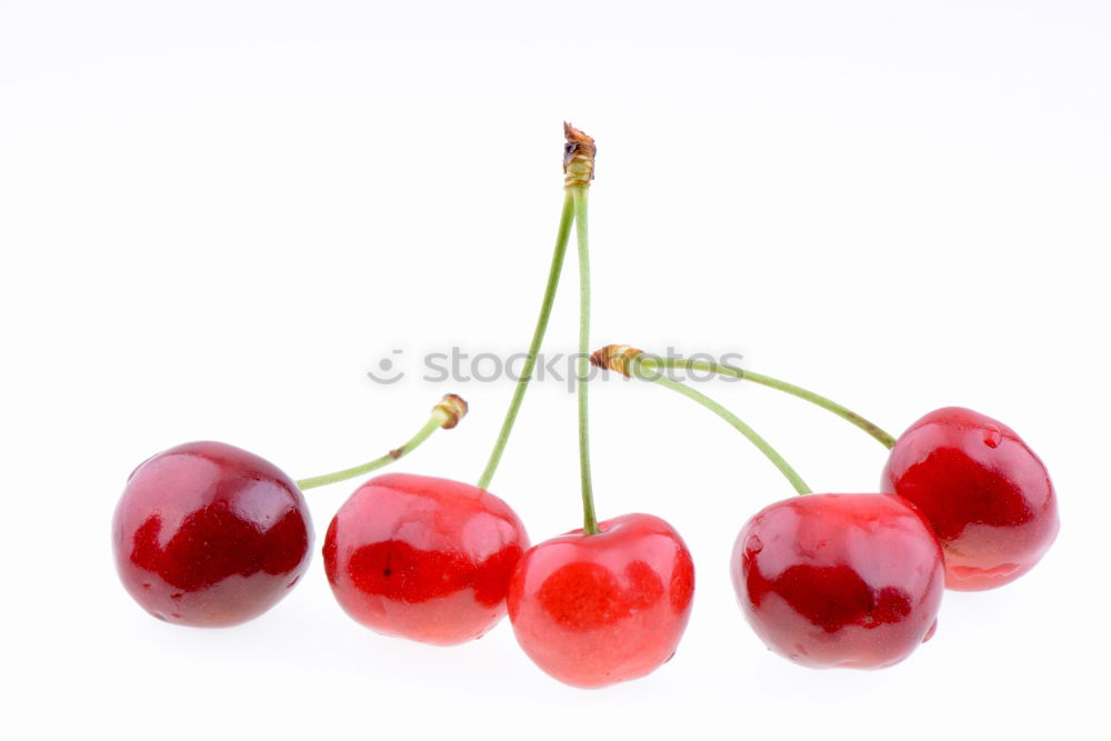 Similar – Image, Stock Photo Delicious cherries on a blue wooden table