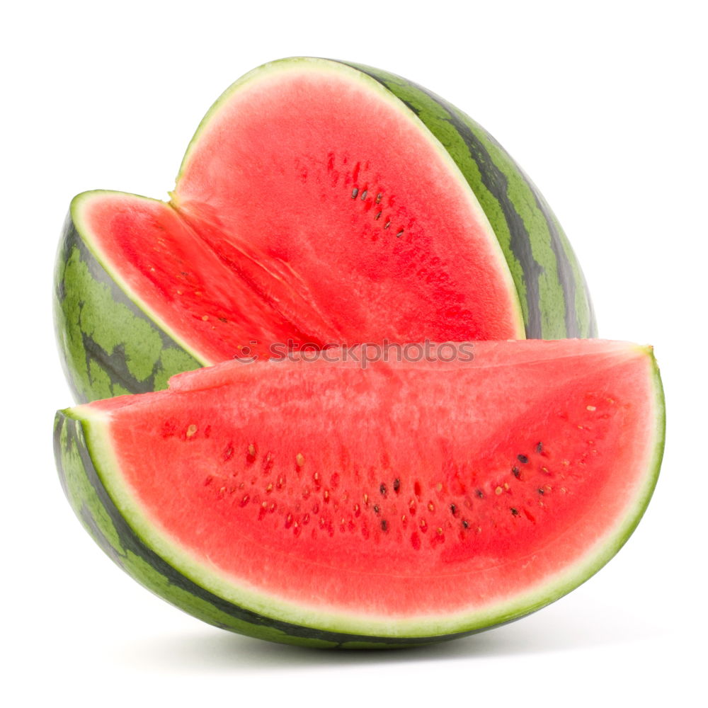 Similar – slice of ripe red watermelon