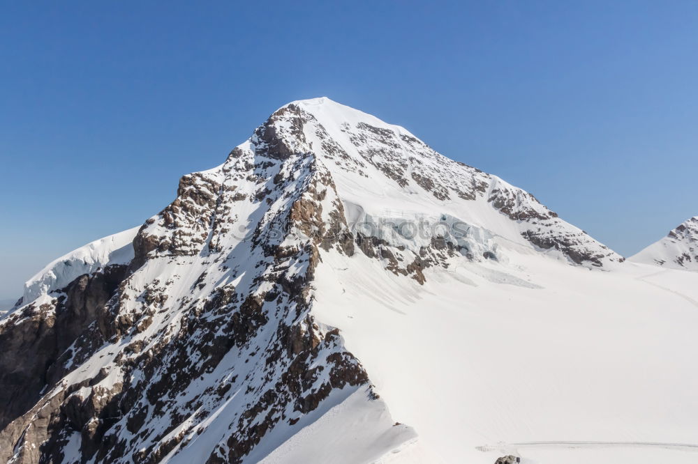 Similar – Image, Stock Photo prominent mountain in Switzerland