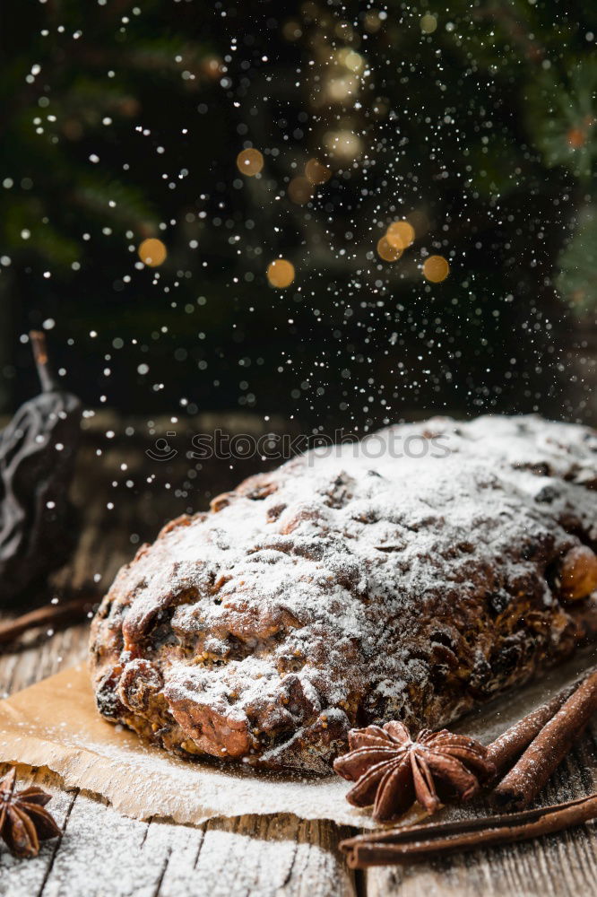 Similar – Image, Stock Photo Sweet cake on rustic table