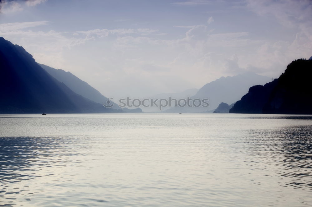 Similar – Image, Stock Photo View of Lake Iseo