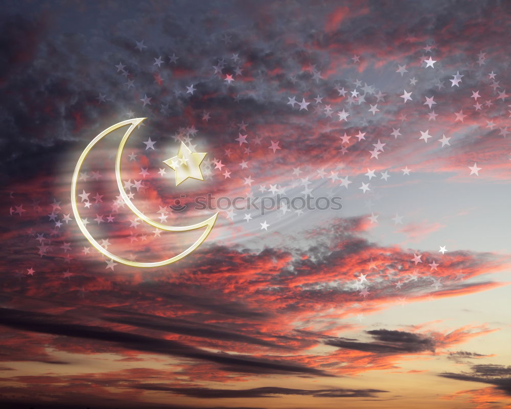 Similar – Image, Stock Photo nightsky. Sky