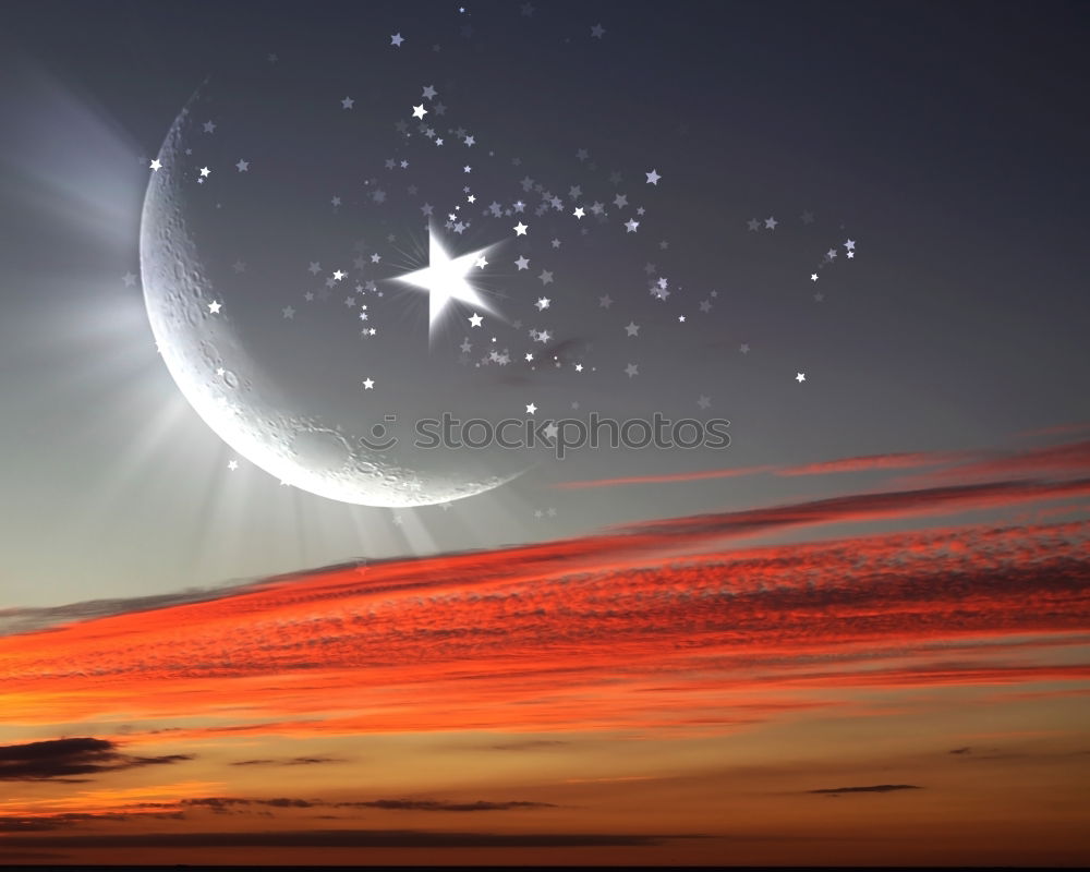 Similar – Image, Stock Photo nightsky. Sky