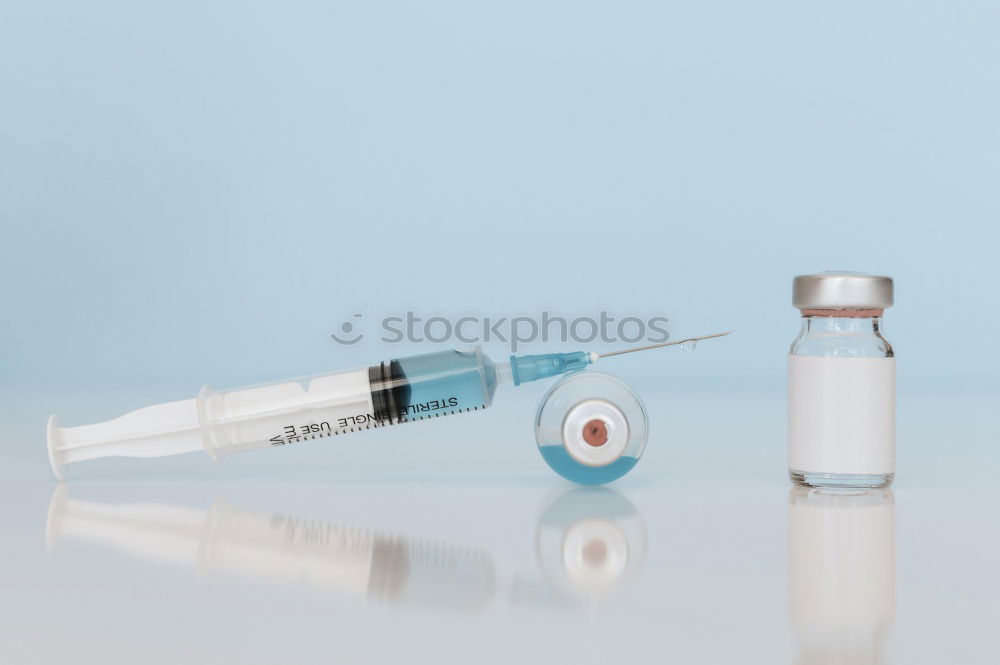 Similar – Medical syringe isolated over white background, injection]