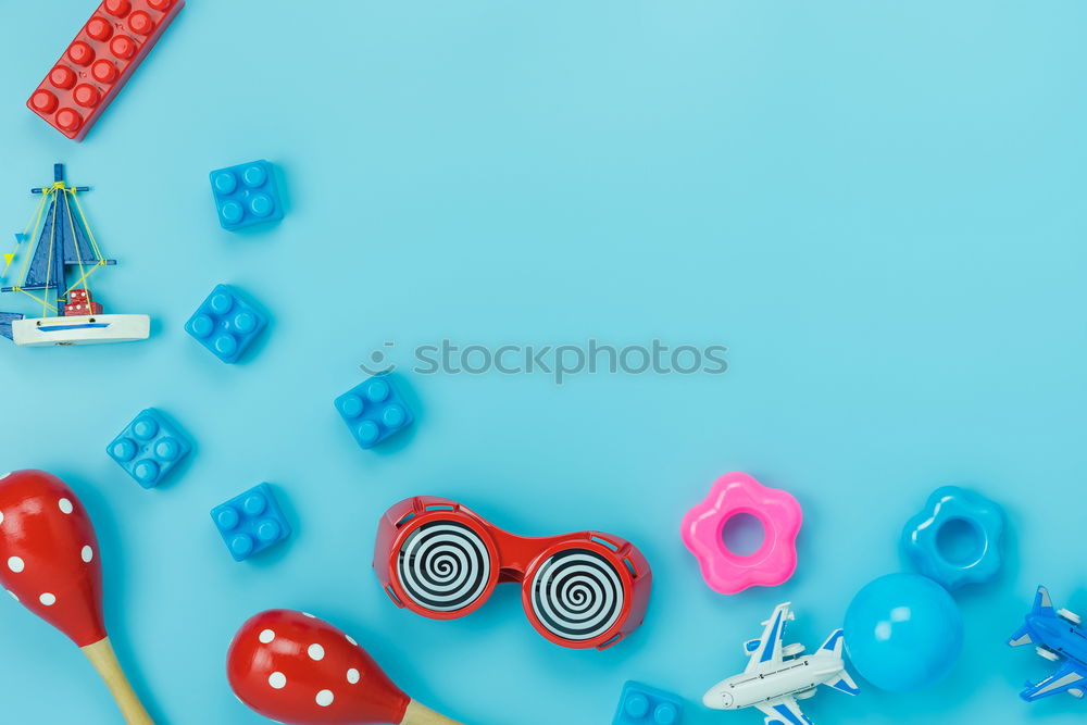 Similar – Image, Stock Photo small wooden children’s car carries a wicker red heart
