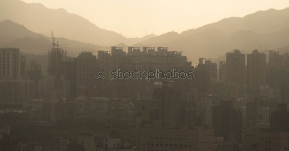 Similar – Skyline Hong Kong Sun