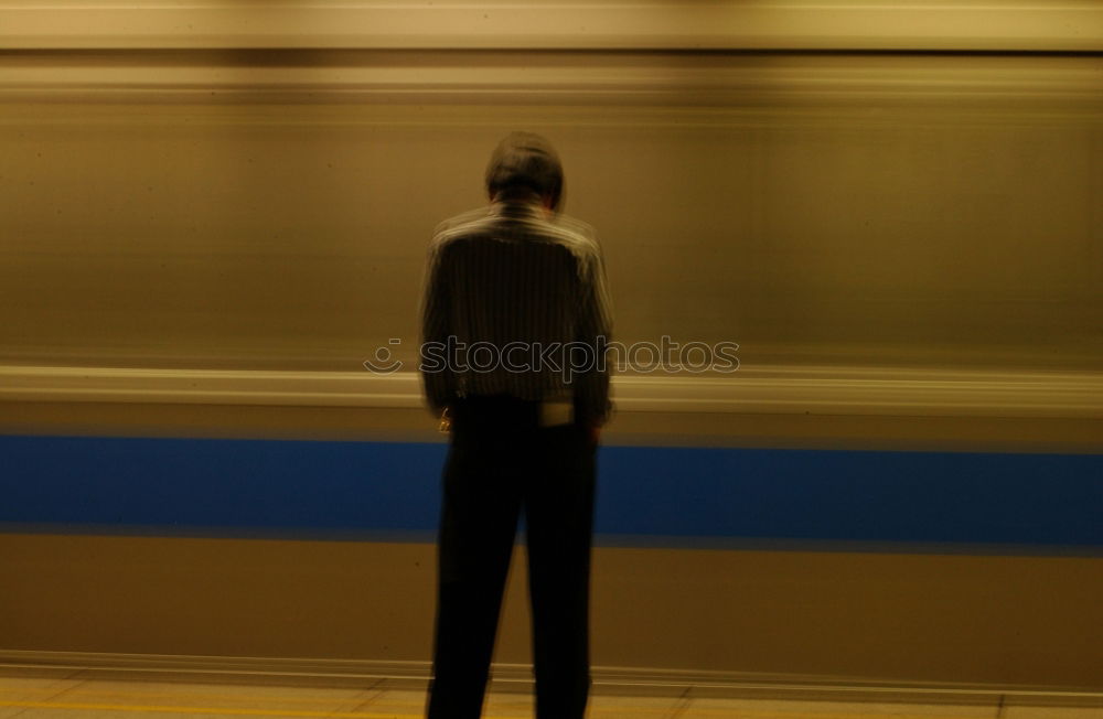 Similar – lonely on bench Fellow Man