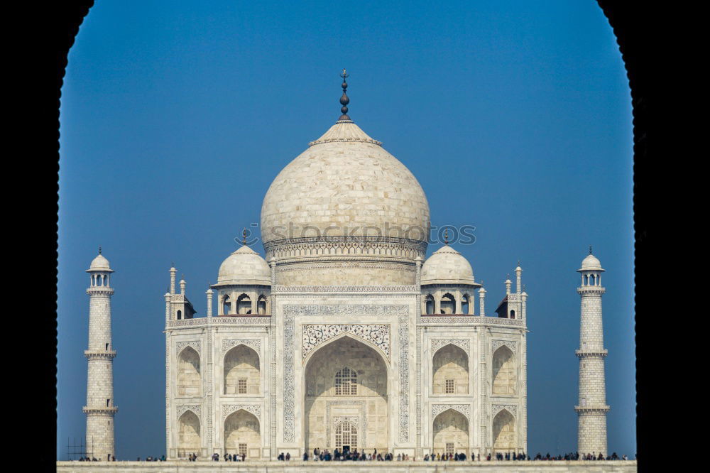 Similar – Image, Stock Photo taj mahal im rampenlicht