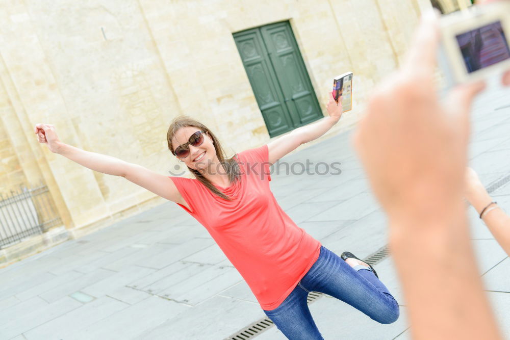 Similar – Image, Stock Photo Berlin sights seen with a smartphone 5