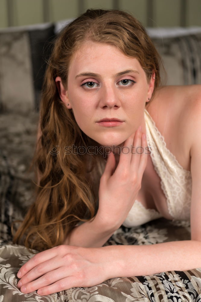 Similar – Image, Stock Photo sorrow Human being