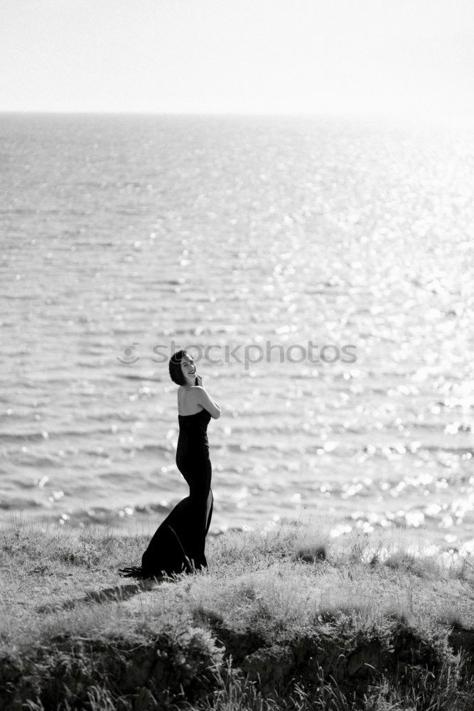 Similar – Image, Stock Photo angels Freedom Beach Ocean