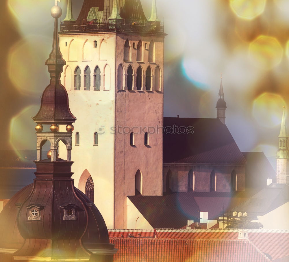 Similar – Image, Stock Photo View of Erfurt Cathedral during the Christmas Market II