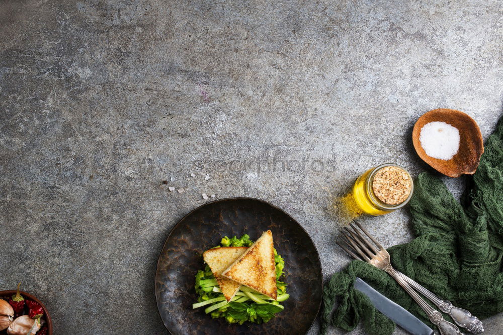 Similar – Image, Stock Photo Roasted chicken meat with broccoli and soy sauce