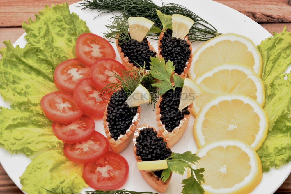 Similar – Image, Stock Photo Colourful summer salad with tomatoes