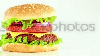 Similar – Image, Stock Photo real cheeseburger