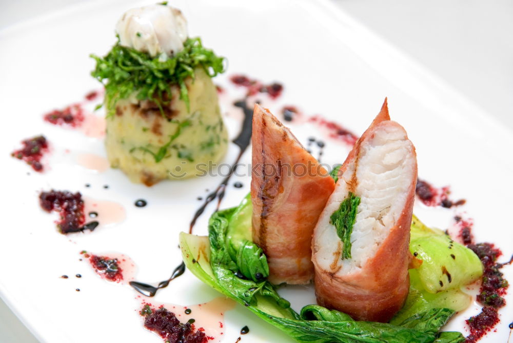 Similar – Image, Stock Photo Close-up of delicious Sea food on plate