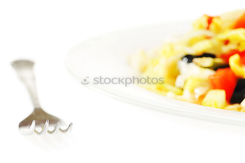 Similar – Image, Stock Photo chilli prawn linguine Food