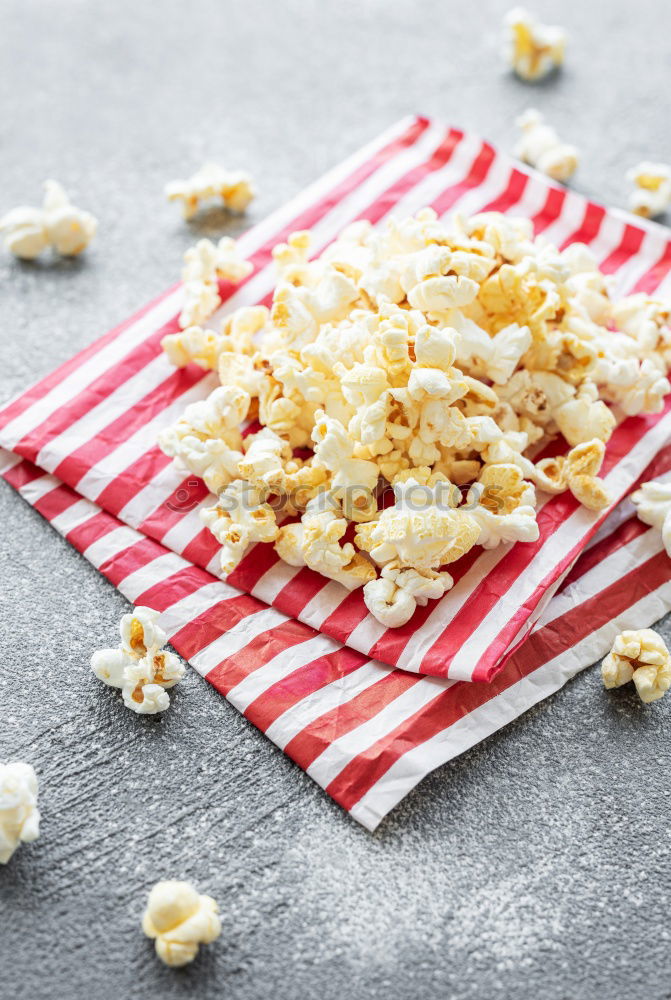 Similar – Image, Stock Photo Salted caramel popcorn