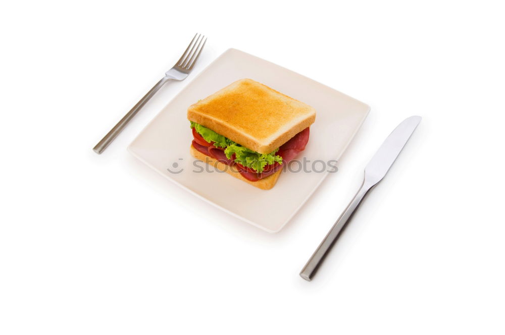 Similar – Image, Stock Photo sandwich Sandwich Snack