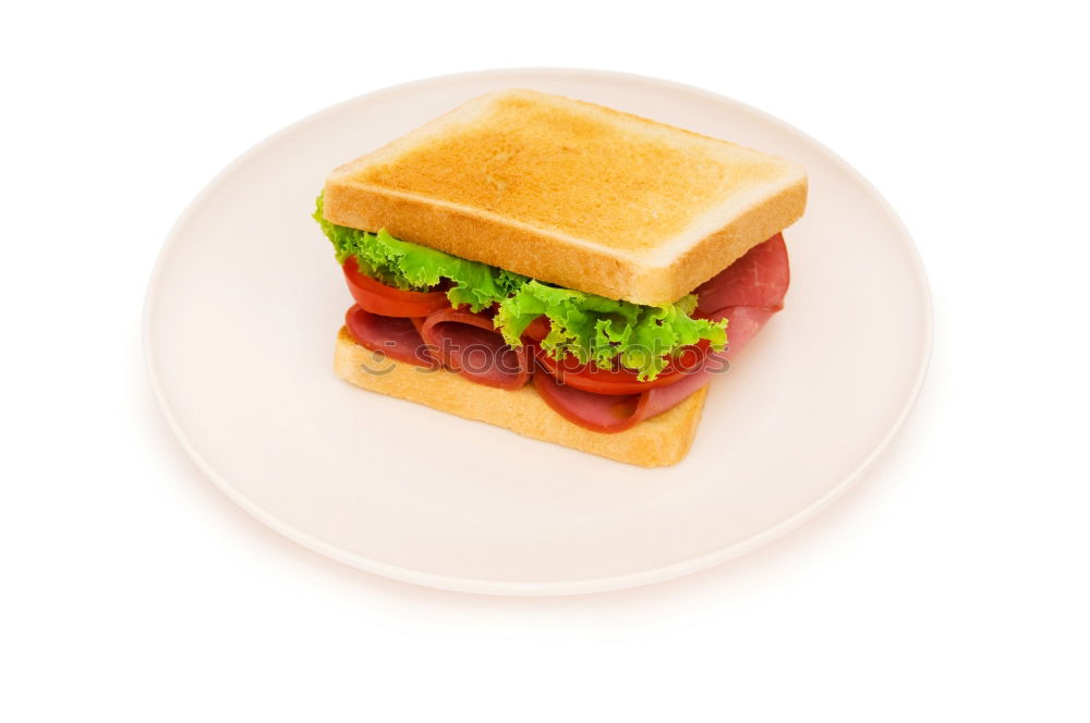 Image, Stock Photo sandwich Sandwich Snack