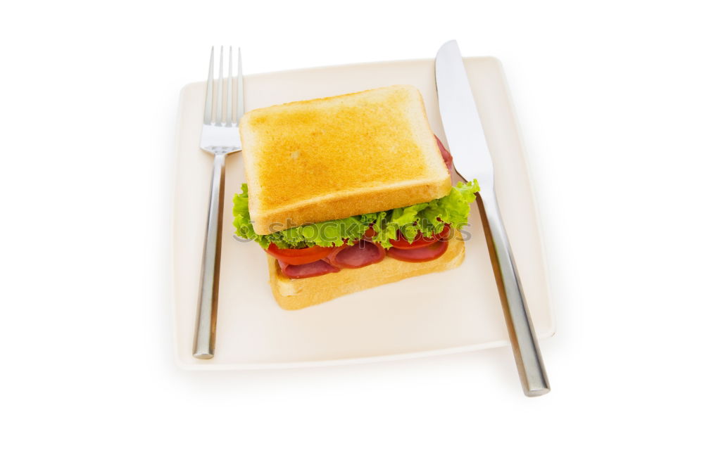 Similar – Image, Stock Photo sandwich Sandwich Snack