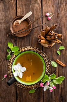 Similar – Image, Stock Photo Tea with blossoms in the wood shovel