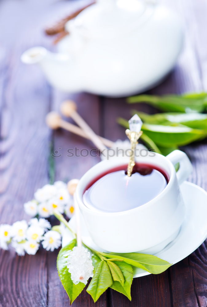 cup of black tea Breakfast