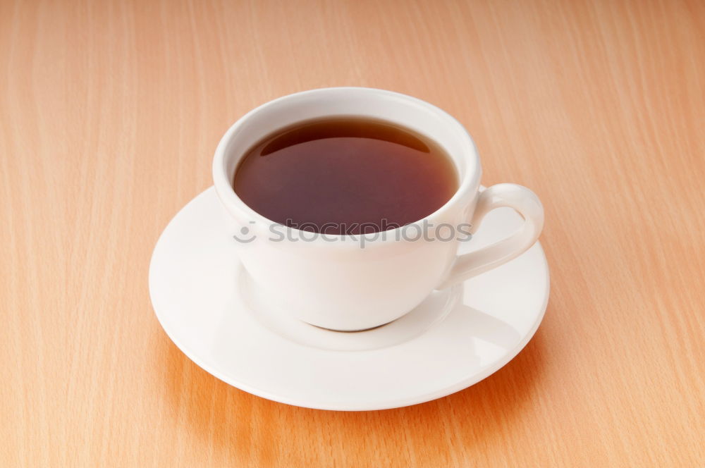 Similar – Foto Bild Kaffeetasse mit rotem Herz und schwarzem Kaffee