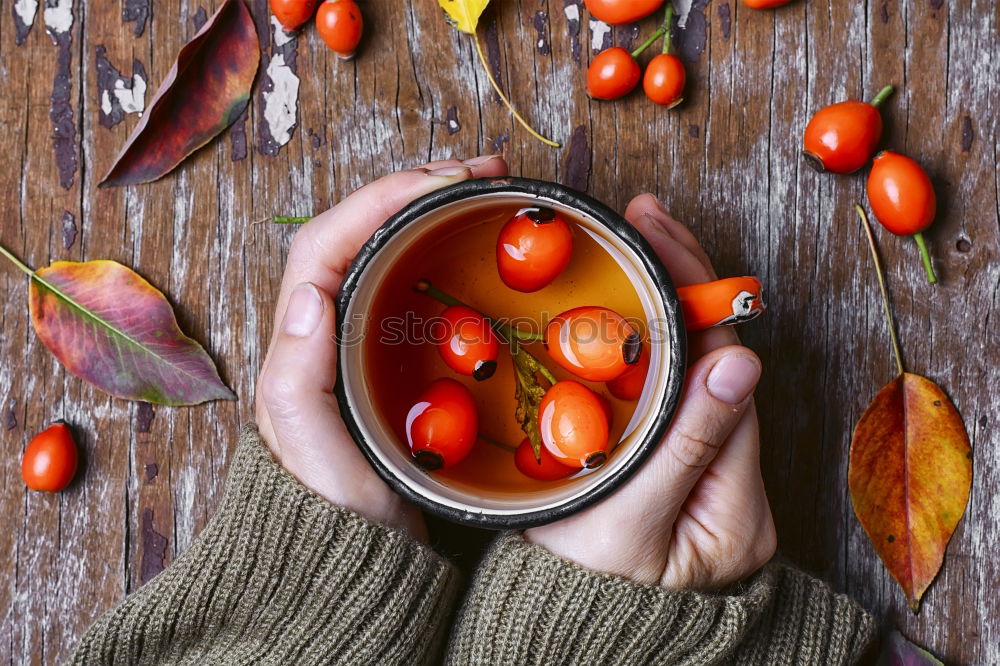 Similar – carrot juice with a glass jar on a wooden surface