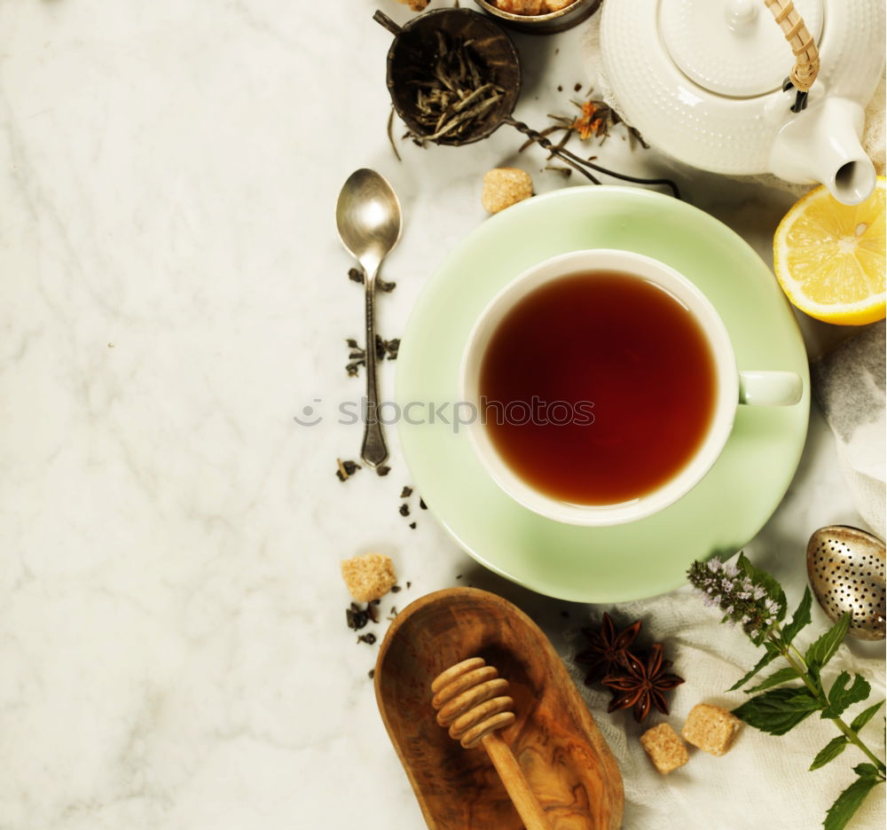 Similar – Image, Stock Photo drink green tea Food