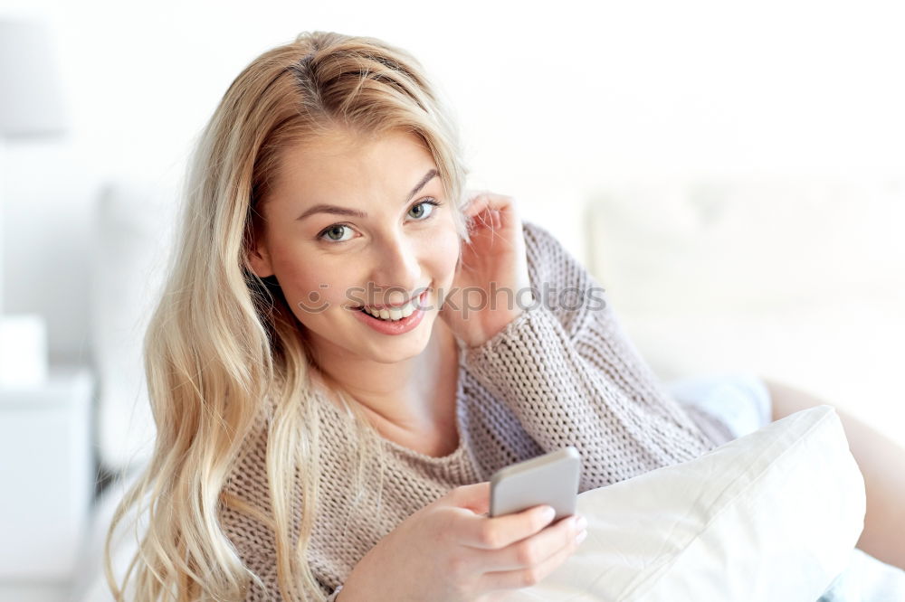 Similar – Image, Stock Photo indoor portrait of young selfish beautiful woman