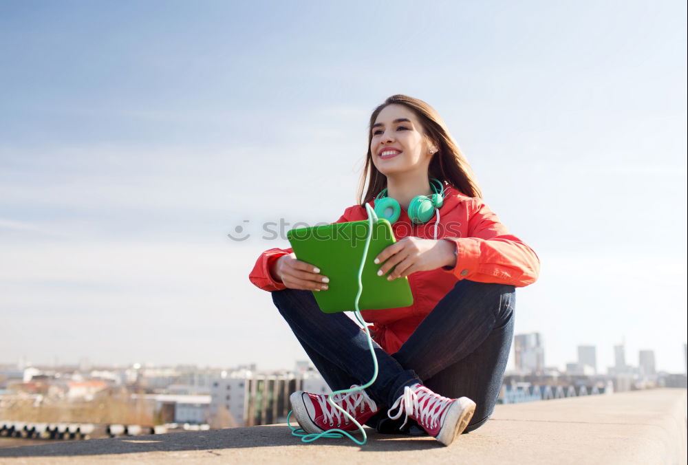 Similar – Image, Stock Photo young boy looking at tablet pc computer with frustrated look on his face