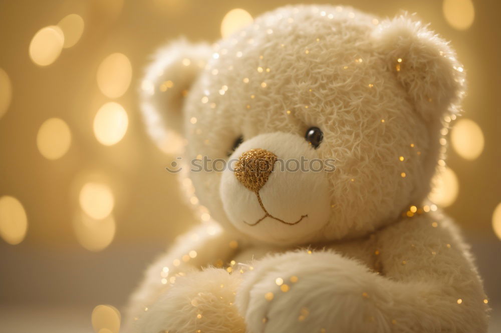 Similar – Image, Stock Photo Child hold teddy Playing