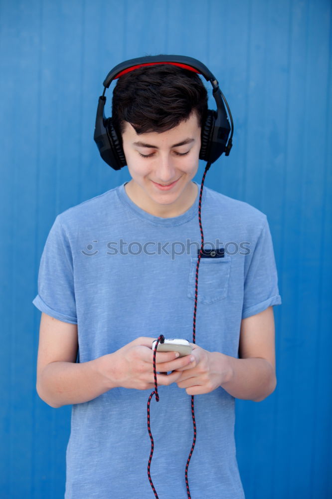 Image, Stock Photo Portrait of a teenager