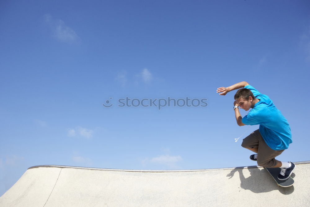 Similar – Man on Ball Human being