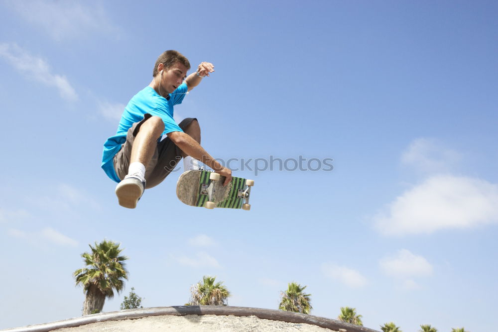 Similar – Foto Bild I feel good! Skateboarding