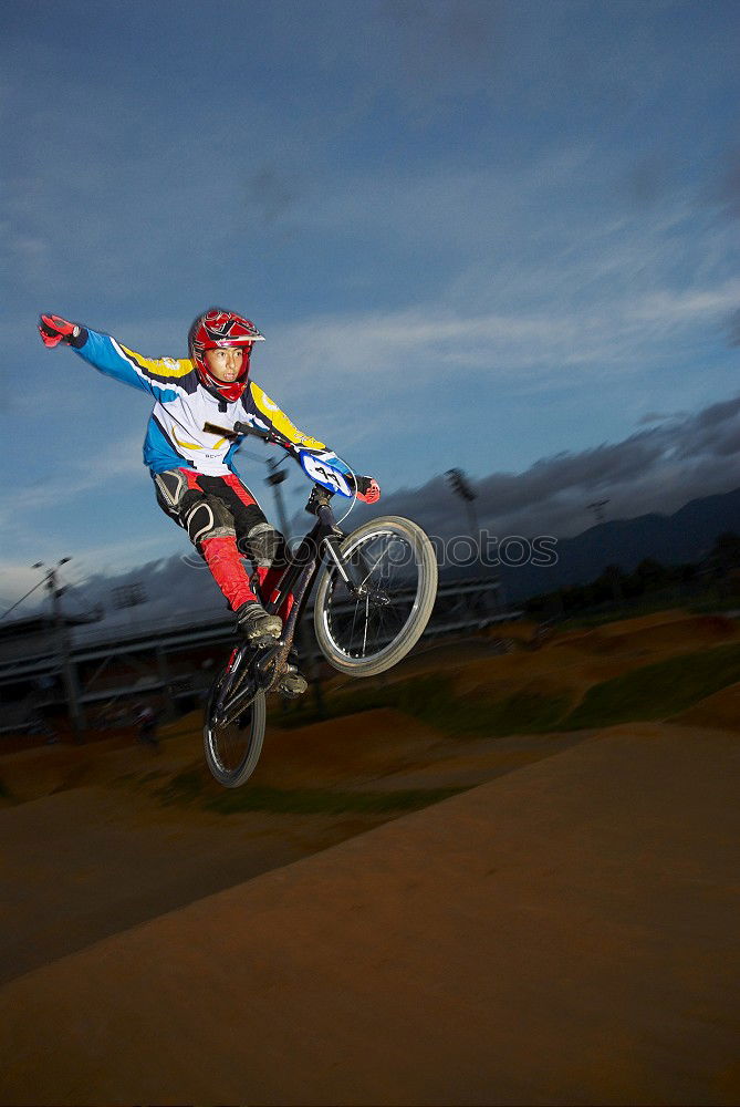 Similar – Image, Stock Photo motocross jump