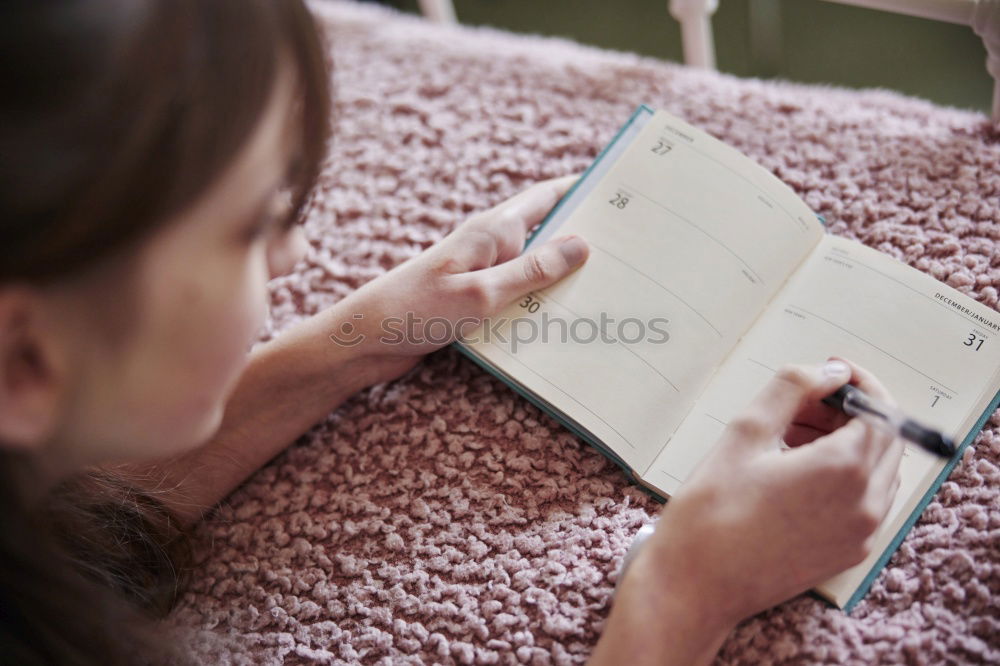 Similar – Image, Stock Photo Reading time. Study