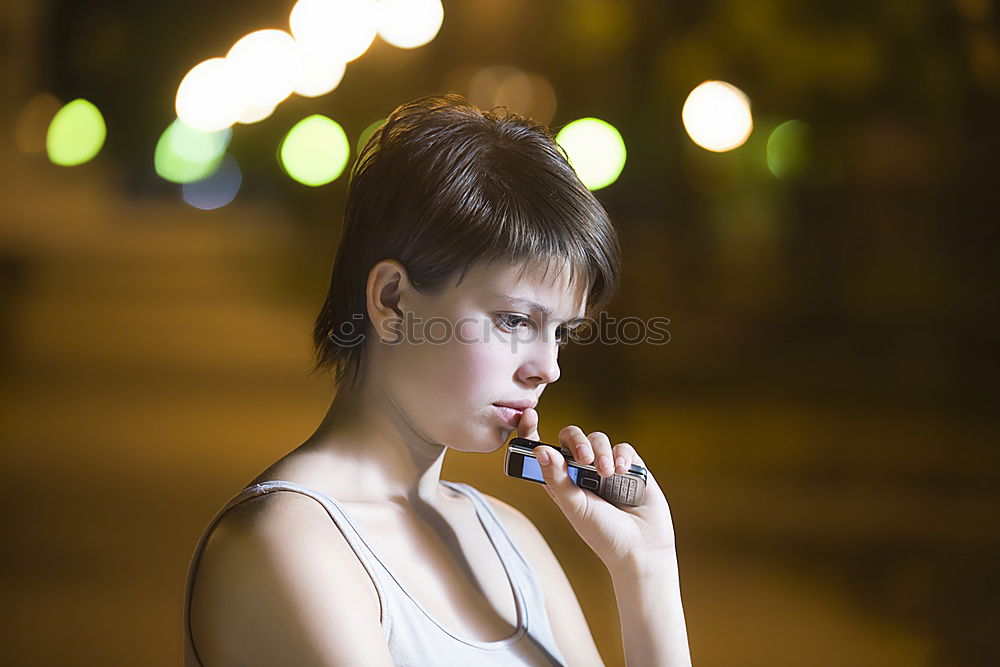 Similar – Image, Stock Photo young asian woman texting with smartphone