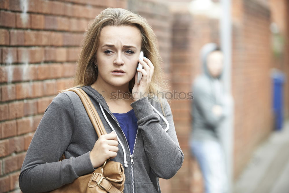 Similar – Image, Stock Photo Young woman sitting reading on urban steps